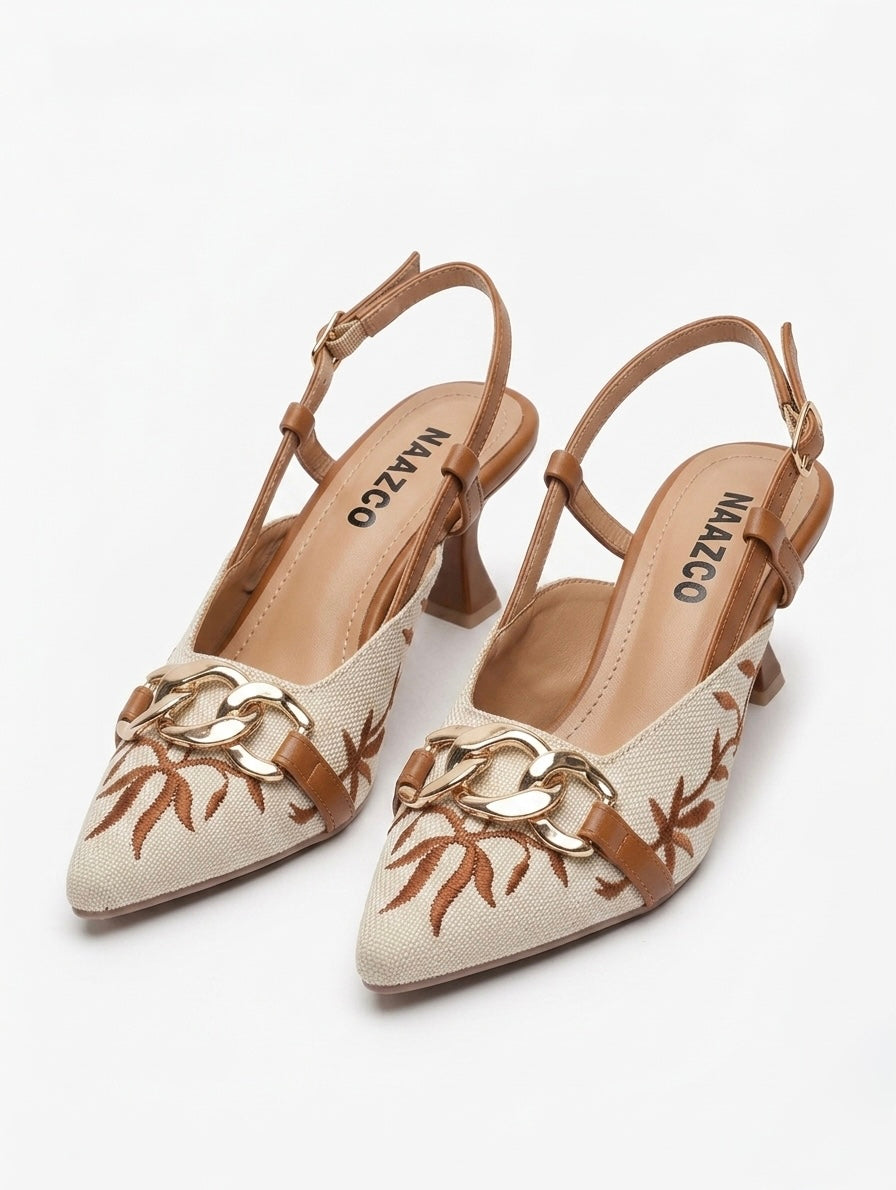 Barg Slingback — Amber