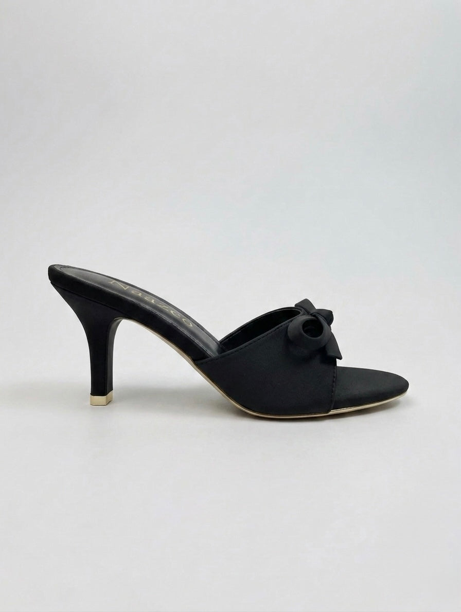 The Alara Mesh Mule -Classic Black