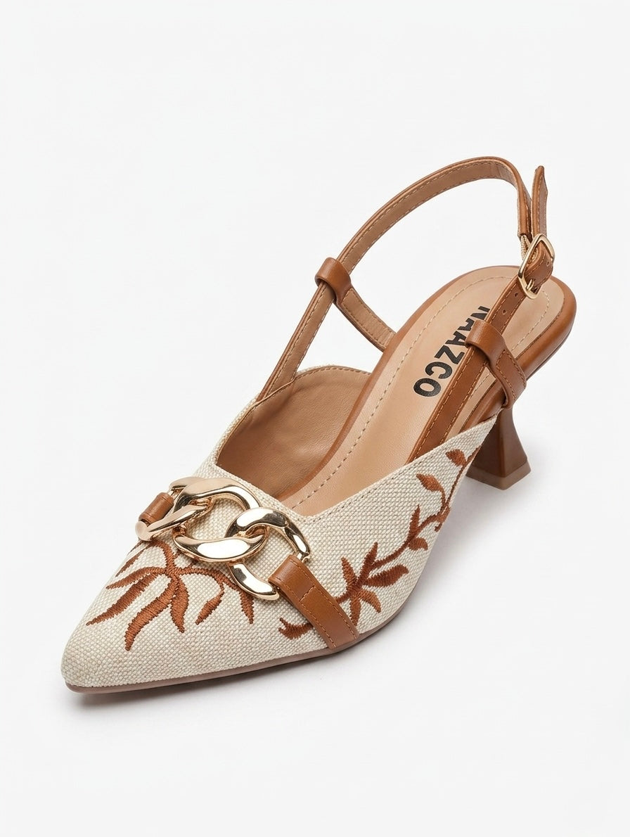 Barg Slingback — Amber