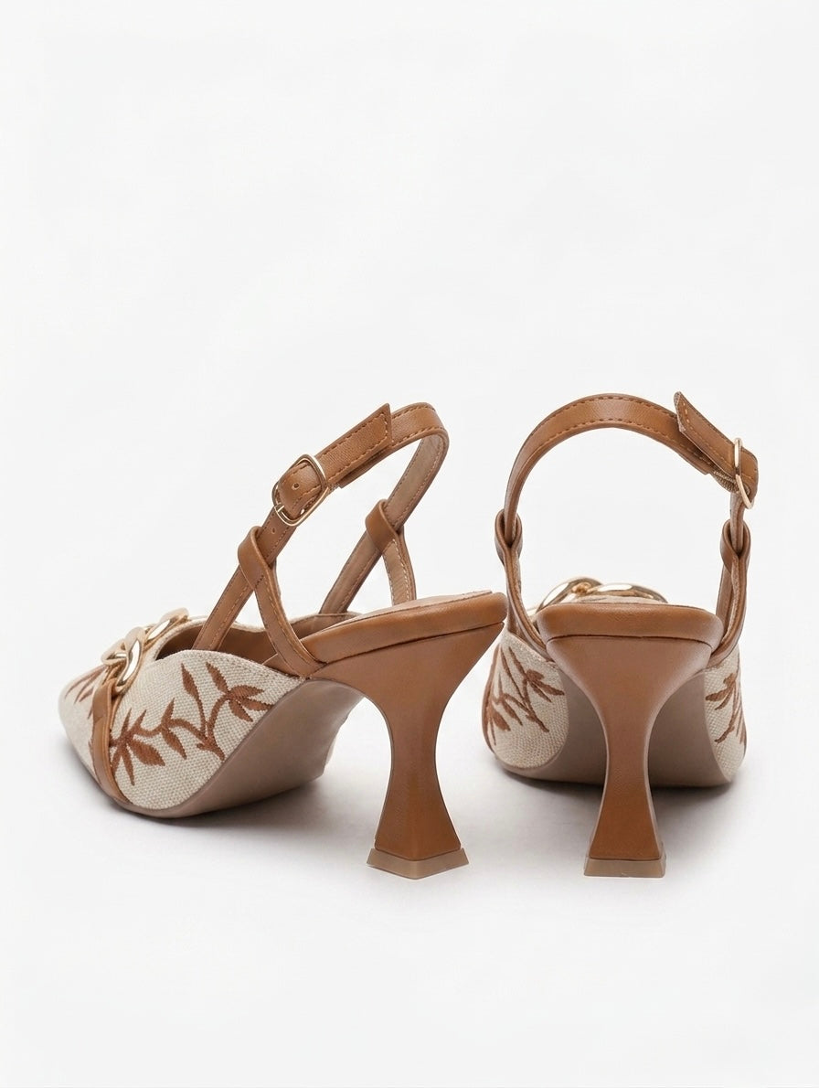 Barg Slingback — Amber