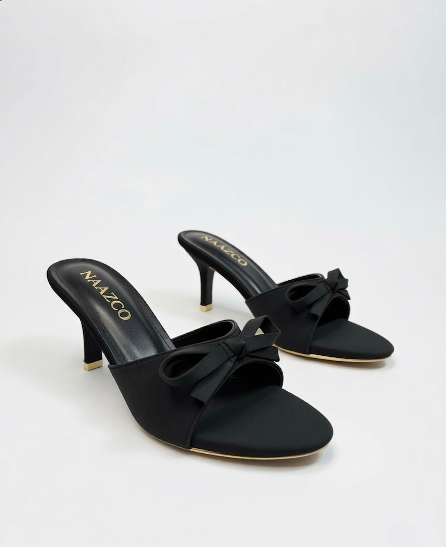 The Alara Mesh Mule -Classic Black