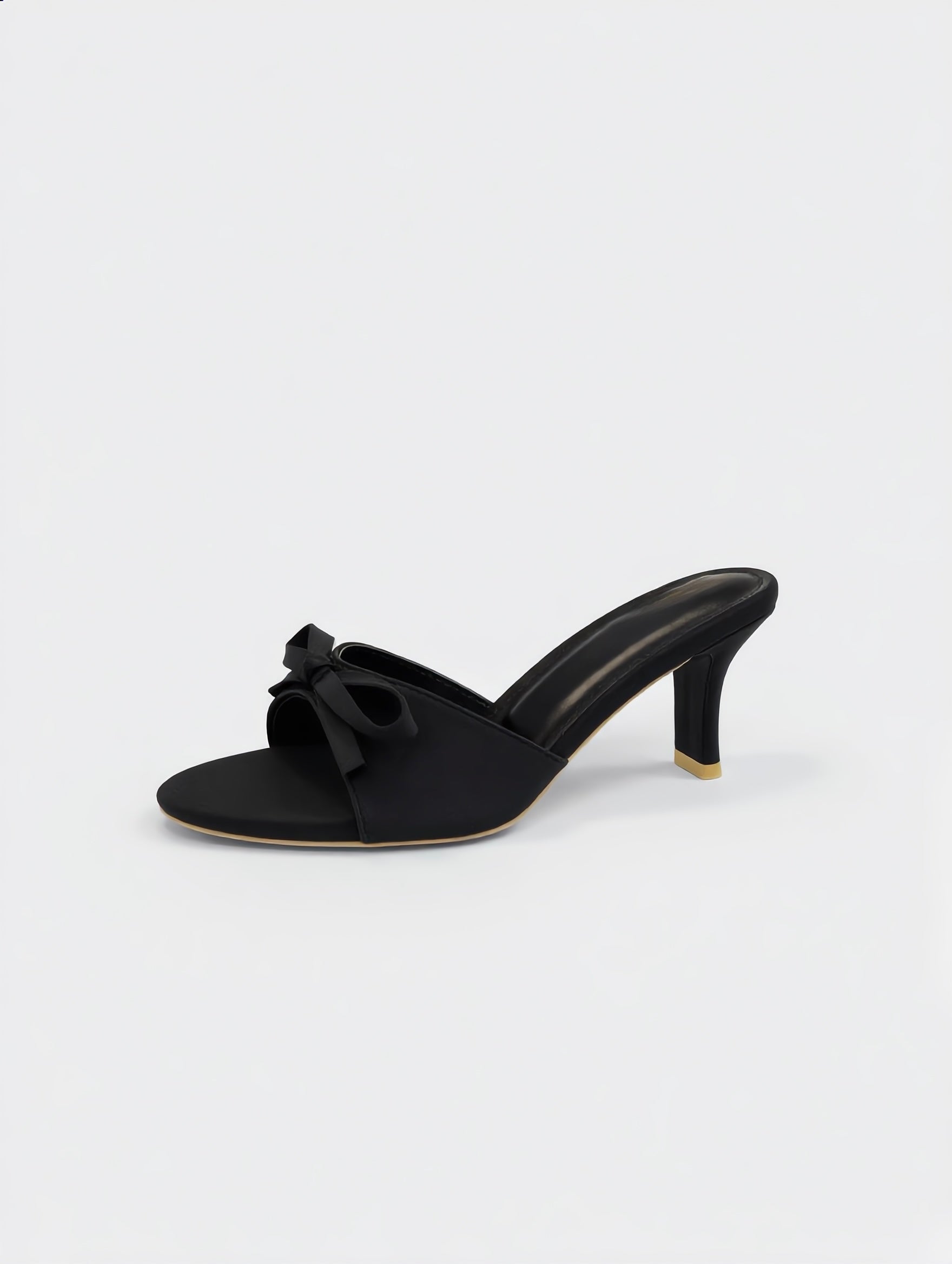 The Alara Mesh Mule -Classic Black