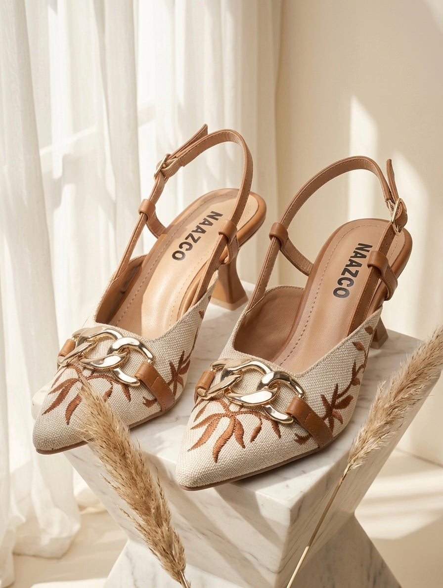 Barg Slingback — Amber
